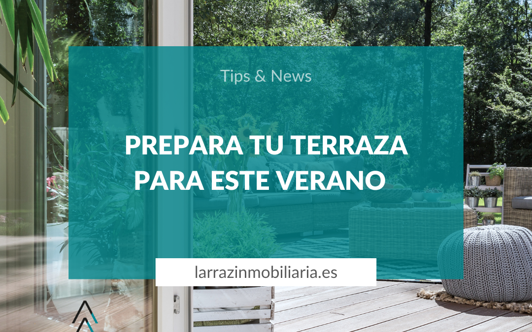 Prepara tu terraza para este verano
